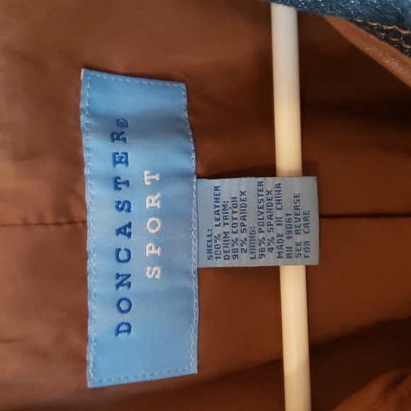 Leather Doncaster Sport Jacket - Picture 2 of 3
